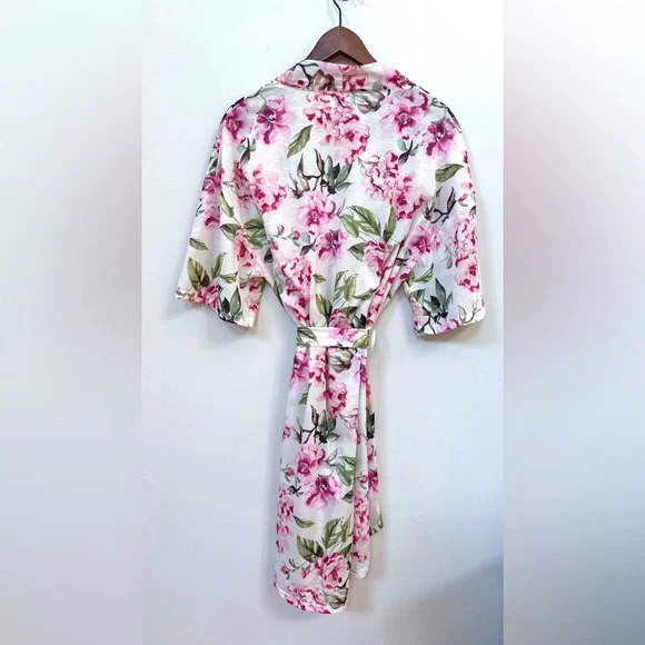 SHOW ME YOUR MUMU Brie Robe ~ Garden Of Blooms One Size - Picture 3 of 6